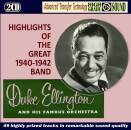 Ellington Duke - HIGHLIGHTS OF THE GREAT 1940-1942 BAND