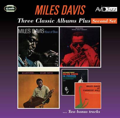 Davis Miles - THREE CLASSIC ALBUMS PLUS