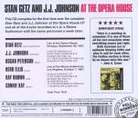 Getz Stan & J.j. Johnson - At The Opera House