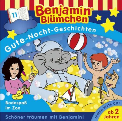 Benjamin Blümchen - Gute-Nacht-Geschichten-Folge11 (Badespaß im Zoo)