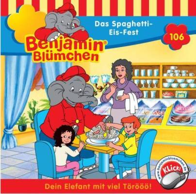 Benjamin Blümchen - FOLGE 106:DAS SPAGHETTI-EIS-FEST