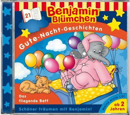 Benjamin Blümchen - Gute-Nacht-Geschichten-Folge21 (Das gliegende Bett)