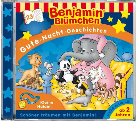 Benjamin Blümchen - Gute-Nacht-Geschichten-Folge23 (Kleine Helden)