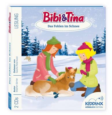 Bibi & Tina - Hoerbuch-Das Fohlen im Schnee