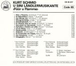 Schmid Kurt U Sini Musikante - Füür U Flamme