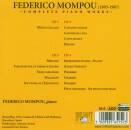 Mompou Federico - Mompou,Federico,Complete Piano Works