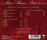 Bach: sonatas For Viola Da Gamba (Various)