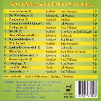Wiesenberg Jodlerklub - Meys Edelweyss
