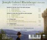 Rheinberger: Complete Violin Sonatas (Various)