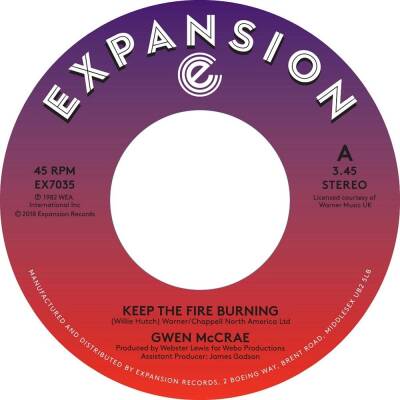 McCrae George - Keep The Fire Burning/funky Sensation