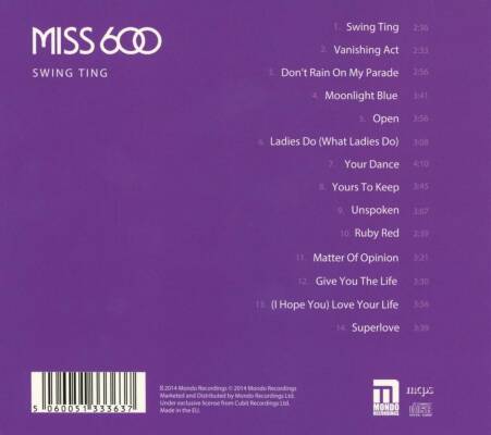 Miss 600 - Swing Ting
