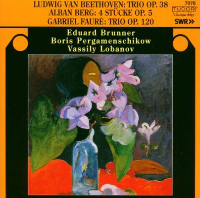 Beethoven Ludwig van / u.a. - Trio Op. 38. 4 Stueck Op. 5. Trio Op. 120 (Brunner. Pergamenschikow. Lobanov.)