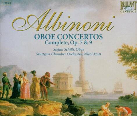 SCHILLI,STEFAN/MATT,NICOL/SGKO - Albinoni: Complete Oboe Concertos Op.7&9