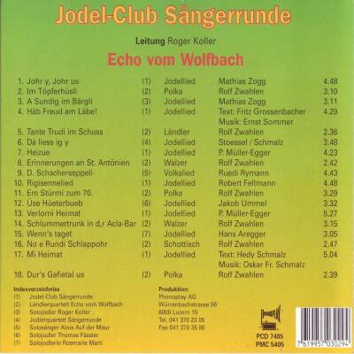 Sängerrundi Zürich Jodlerklub - Johr Y Johr Us
