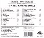 LAbbé Joseph Bovet - Gruyère: Mon Cher Pay