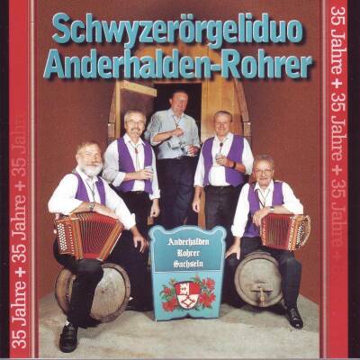 Schwyzerörgeliquartett Anderhalden-Rohrer - 35 Jahre