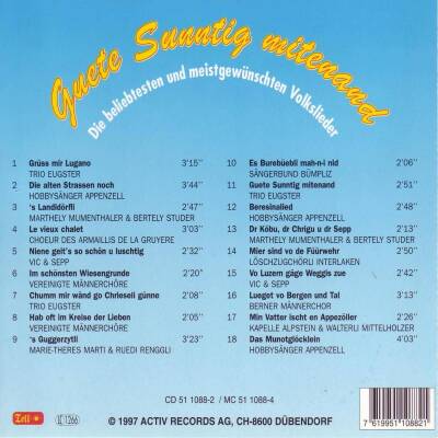 Guete Sunntig Mitenand (Diverse Interpreten)