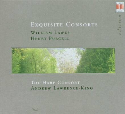 Lawes William / Purcell Henry - Exquisite Consorts (Harp Consort, The / Lawrence-King Andrew)
