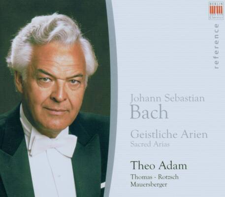 Bach Johann Sebastian - Arien (Adam Theo)