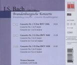 Bach Johann Sebastian - Brandenburgische Konzerte 1 / 3 / (Güttler L. / Vs)