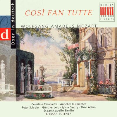 Mozart Wolfgang Amadeus - Cosi Fan Tutte (Qs,Deutsch / Casapietra / Schreier / Suitner / Sb)
