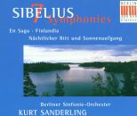 Sibelius Jean - 7 Sinfonien (Ga) / Nächtl.ritt (Sanderling K. / Beso)