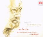 Mozart Wolfgang Amadeus - VIolinkonzerte Kv 211&268 (Andrade Janine / Masur Kurt / GOL)