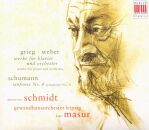 Schumann Robert / Grieg Edvard / Weber Carl Maria von - Sinfonie Nr.4-Werke Für Kalvie (Schmidt Annerose / Masur Kurt / GOL)