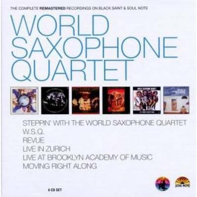 World Saxophone Quartett - Steppin With The World Saxophone Quarte (Live in Zurich, Steppin´ With The World Saxophone Quartett, W.S.W, Revue, Live at Broocklyn Academy)