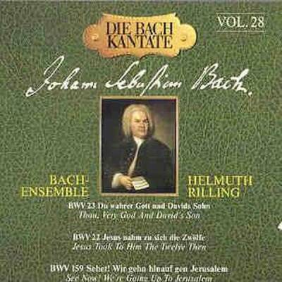Bach Johann Sebastian - Die Bachkantate Vol.28 (Diverse Interpreten / 23/22/159)