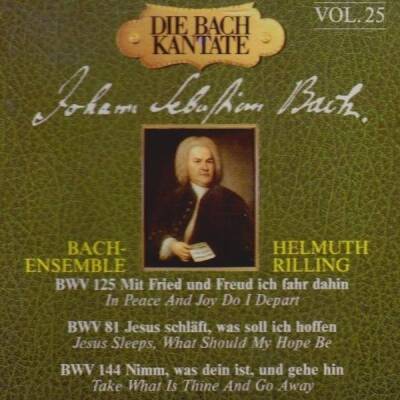 Bach Johann Sebastian - Die Bachkantate Vol.25 (Diverse Interpreten / 125/81/144)