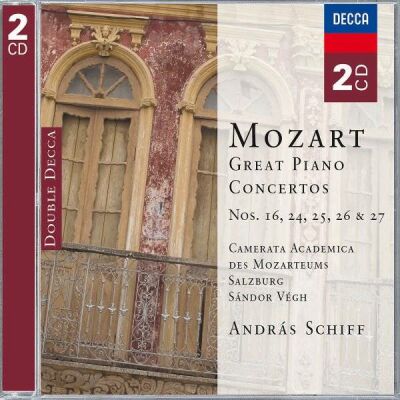 Mozart Wolfgang Amadeus - Klavierkonzert Nr.16, Nr.24-27 (Schiff Andras / Vegh / CAMMS)