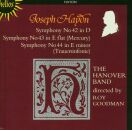 Haydn Joseph - Symphonies 42 43 44 (THE HANOVER BAND / ROY GOODMAN)