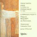 Martin - Pizzetti - Mass: Messa Di Requiem (Westminster...