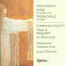 Martin / Pizzetti - Mass: Messa Di Requiem (Choir of...