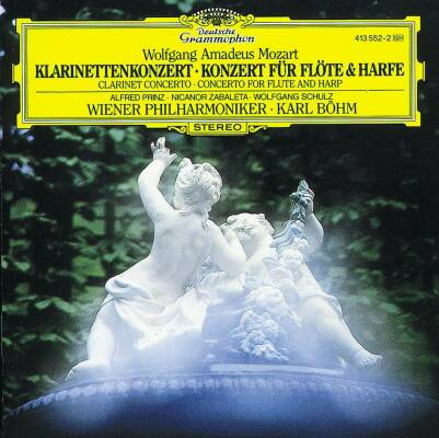 Mozart Wolfgang Amadeus - Klarinettenkonzert 622 / Flötenkonz. 229 (Prinz Alfred / Schulz Wolfgang / Zabaleta Nicanor / Böhm Karl / WPH)
