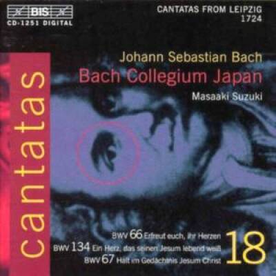Bach Johann Sebastian - Kantaten vol.18 (Blaze Robin / Sakurada Makoto / u.a.)