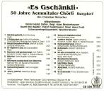 Ämmitaler-Chörli Burgdorf - Es Gschaenkli 50 Jahre