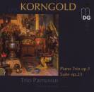 Korngold Erich Wolfgang - Piano Trio op.1 - Suite op.23...