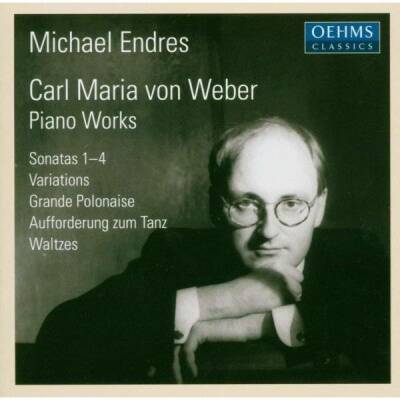 Weber Carl Maria von - Klavson 1-4 / 7 Var.op9 / Polonais (Endres Michael)