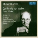 Weber Carl Maria von - Klavson 1-4 / 7 Var.op9 / Polonais...