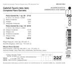 Faure Gabriel - Complete Piano Quintets (Mozart Piano Quartet)