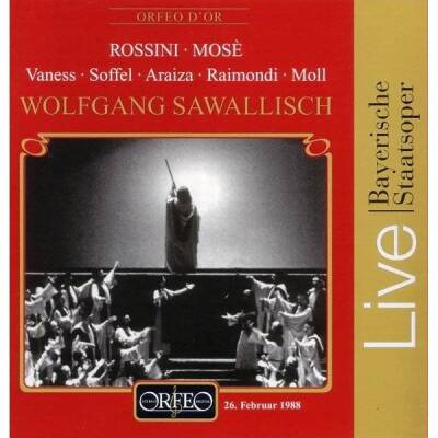 Rossini Gioacchino - Mose-melodramma Sacro (Raimondi Ruggero / Vaness Carol / u.a.)