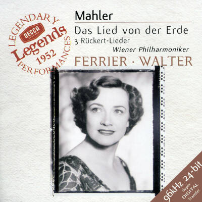 Mahler Gustav - Das Lied Von Der Erde / Rückert-Lieder (Ferrier/Patzak/Walter/Wp / Legends)