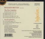 Britten Benjamin - The Five Canticles - Purcell relizations (Vignoles Roger)