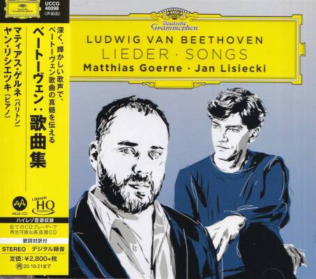 Beethoven Ludwig van - Lieder (Goerne Matthias / Johnson Graham)