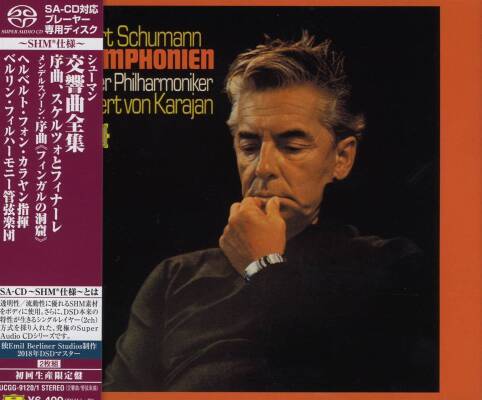 Schumann Robert - 4 Symphonien (Karajan Herbert von / BPH / Doppel-SHM-SACD)
