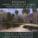 Brahms Johannes (1833-1897) - Klavierquintett: Streichquartett (Takács Quartet - Stephen Hough (Piano))