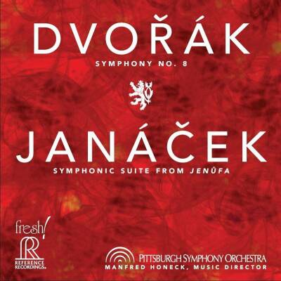 Dvorak Antonin / Janacek Leos - Symphony No. 8 / Symphony Suite from Jenufa (Honeck Manfred / Pittsburg SO)