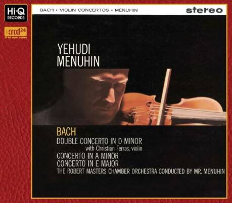 Bach Johann Sebastian - Violin Concertos (Menuhin Yehudi / Kempff Wilhelm)